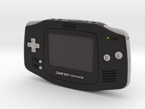 1:6 Nintendo Game Boy Advance (Black) in Full Color Sandstone