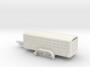 1037 Tiertransporter HO in White Natural Versatile Plastic