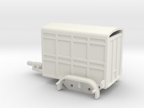 1040 Tiertransporter HO in White Natural Versatile Plastic