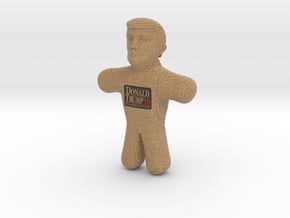 Trump Voodoo Doll Color in Full Color Sandstone