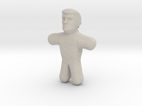 Trump Voodoo Doll - Small in Natural Sandstone