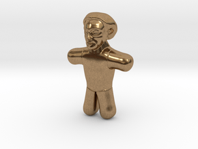 Hillary Clinton Voodoo Doll - Small in Natural Brass