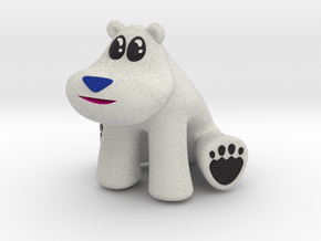 Polar Bear from Crash Bandicoot (without base) in Full Color Sandstone