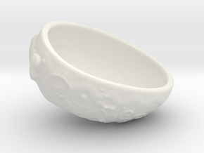 Egg Gift Bowl in White Natural Versatile Plastic