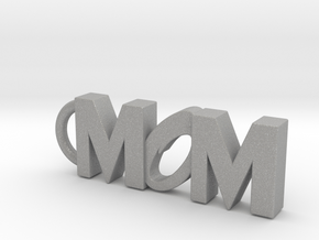 Mom Keychain Tag in Aluminum