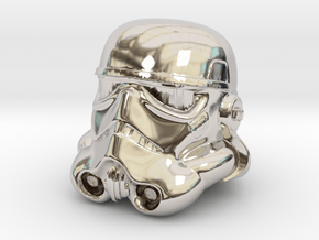 Storm Trooper Helmet  in Platinum
