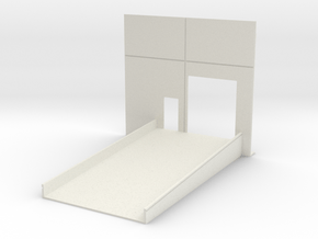 Roll Door w/Ramp Only in White Natural Versatile Plastic