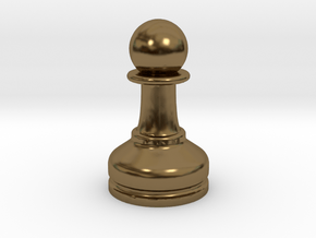 MILOSAURUS Chess MINI Staunton Pawn in Polished Bronze