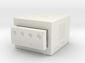 1:6 Nintendo Gamecube (Platinum) in White Natural Versatile Plastic