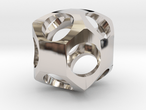 Dodecahedron Roller in Platinum