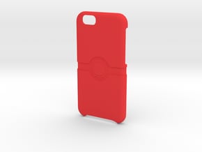 Pokeball case iphone 6 case Pokeball case in Red Processed Versatile Plastic