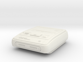 1:6 Nintendo Super Famicom in White Natural Versatile Plastic