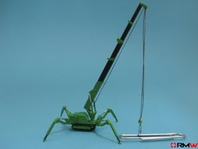 HO/1:87 Mini Crawler Crane Set B kit in Tan Fine Detail Plastic