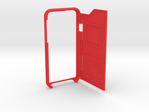Iphone6 bumper pokedex case in Red Processed Versatile Plastic