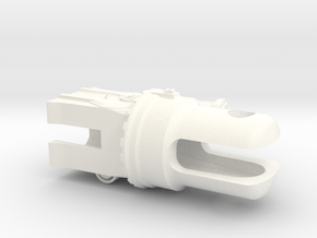 Scale Blade Holder Rh in White Processed Versatile Plastic