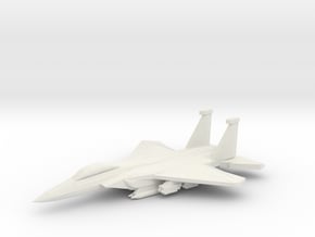 1/350 F-15E Advanced Strike Eagle in White Natural Versatile Plastic