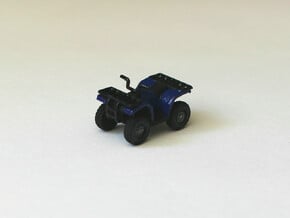 HO Scale Quad ATV in Tan Fine Detail Plastic