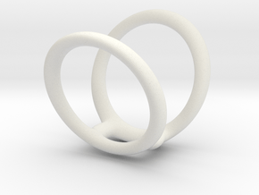 Ring splint sizes 7/5 10  in White Natural Versatile Plastic