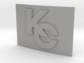 Smaller Kaiba Corp Belt Buckle in Aluminum