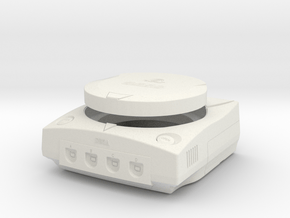 1:6 Sega Dreamcast (Sega Sports) in White Natural Versatile Plastic
