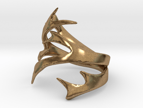 Antler Size 9 in Natural Brass