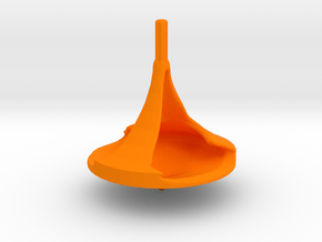 ZWEIBLADE Spinning Top in Orange Processed Versatile Plastic