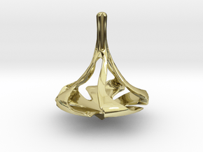 SPINDLE Spinning Top in 18k Gold
