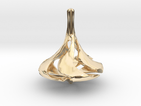 LEGEND 2 Spinning Top in 14K Yellow Gold