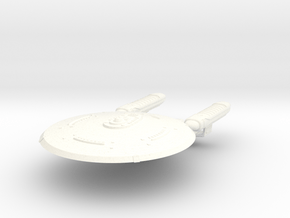 Ambassador Class Cruiser in White Processed Versatile Plastic