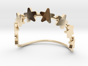 8 Stars Bracelet  in 14K Yellow Gold