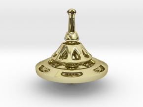 TRANSITION Spinning Top in 18k Gold