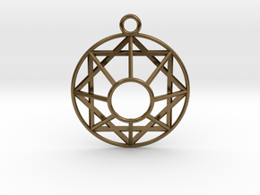 Mel-Giza-Dek Symbol 1.3" in Natural Bronze