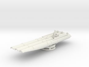1/144 Scale USN Triple Torpedo Tubes WW2 in White Natural Versatile Plastic