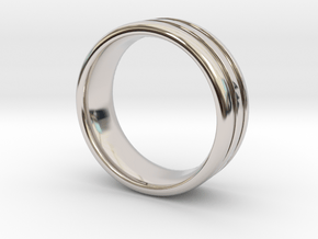 US10 O-Ring Ring: Glow (Plastic/Silver) in Platinum