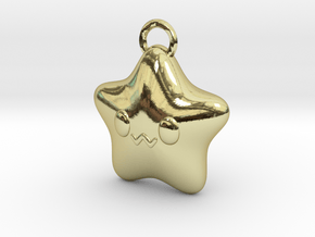 HAPPY LITTLE STAR in 18k Gold Plated Brass