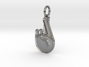  Gade Pendant in Polished Silver
