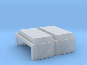 EMD Short Air Filter Hatch (N - 1:160) 2X in Tan Fine Detail Plastic