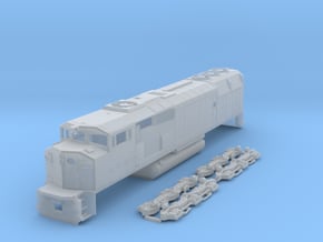 N Scale SD40-2f in Smooth Fine Detail Plastic