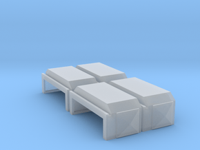 EMD Short Air Filter Hatch (N - 1:160) 4X in Tan Fine Detail Plastic