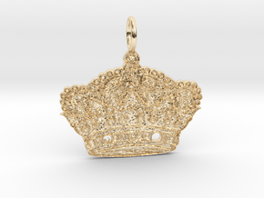 Highness Pendant in 14K Yellow Gold