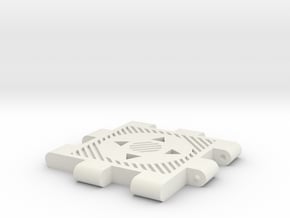 Transformers TR 4-Way Connecter in White Natural Versatile Plastic