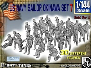 1/144 US Navy Okinawa Set 7 in Smoothest Fine Detail Plastic