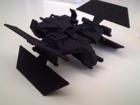 Razorwire Imperial Bomber (1/270) in Black Natural Versatile Plastic
