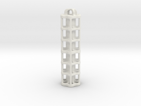 Tritium Lantern 5E (3x50mm/stacked 3x25mm Vials) in White Natural Versatile Plastic