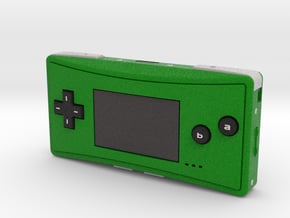 1:6 Nintendo Game Boy Micro (Green) in Full Color Sandstone