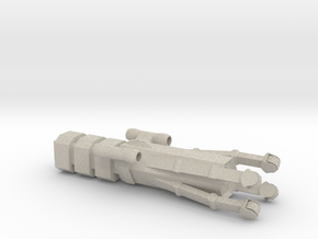 Type 17 Mining Ship in Natural Sandstone