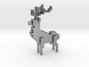 MALE Deer in Natural Silver