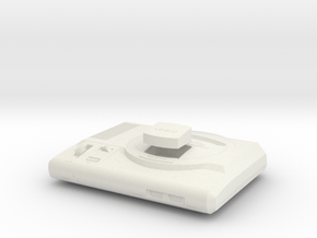 1:6 Sega Genesis (Model 01) in White Natural Versatile Plastic