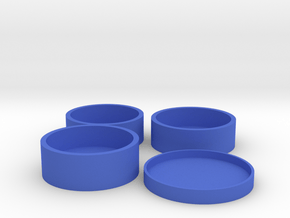 O-Korto Set USA Half Dollar in Blue Processed Versatile Plastic