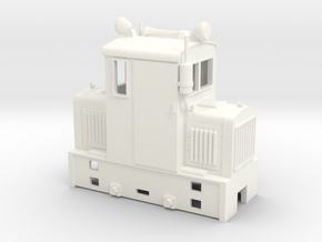 Freelance model shunter  On18 1/48 9mm in White Processed Versatile Plastic